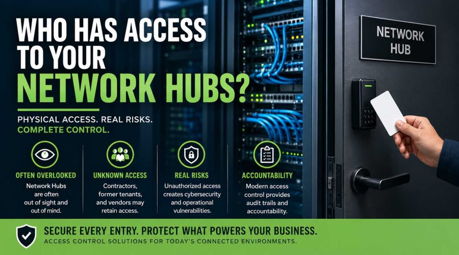 Who Has Access To Your Network Hubs Secure Every Entry with viridian automation