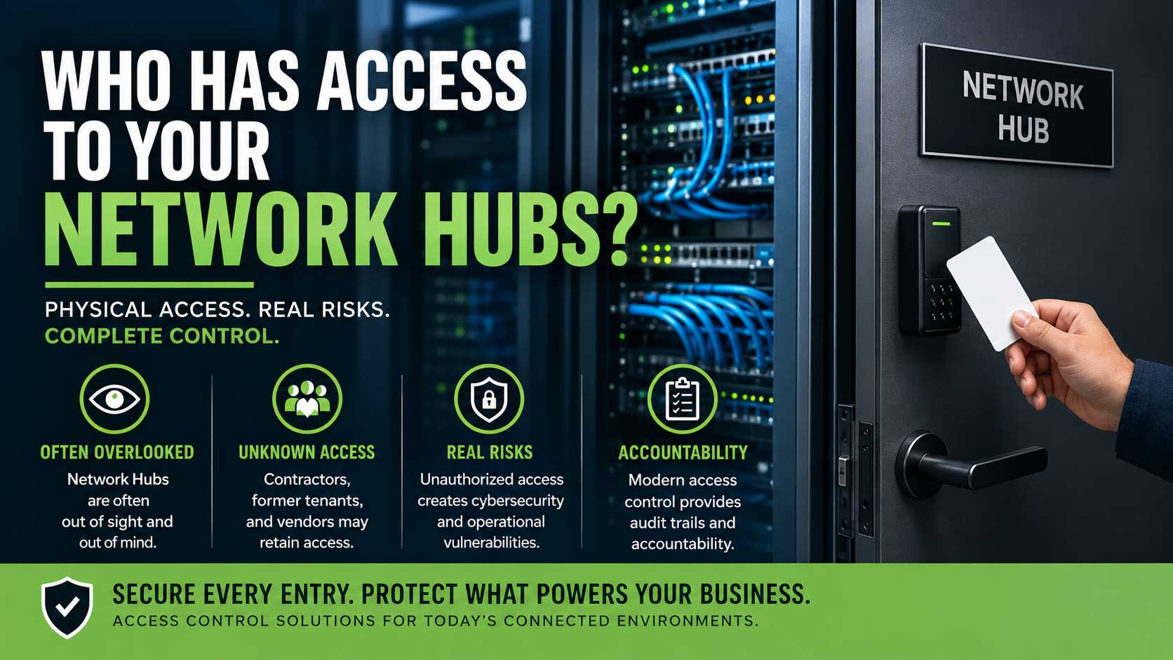 Network_Hubs Who Has Access To Your Network Hubs Secure Every Entry with viridian automation